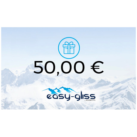 CARTE CADEAU EASY-GLISS 50€