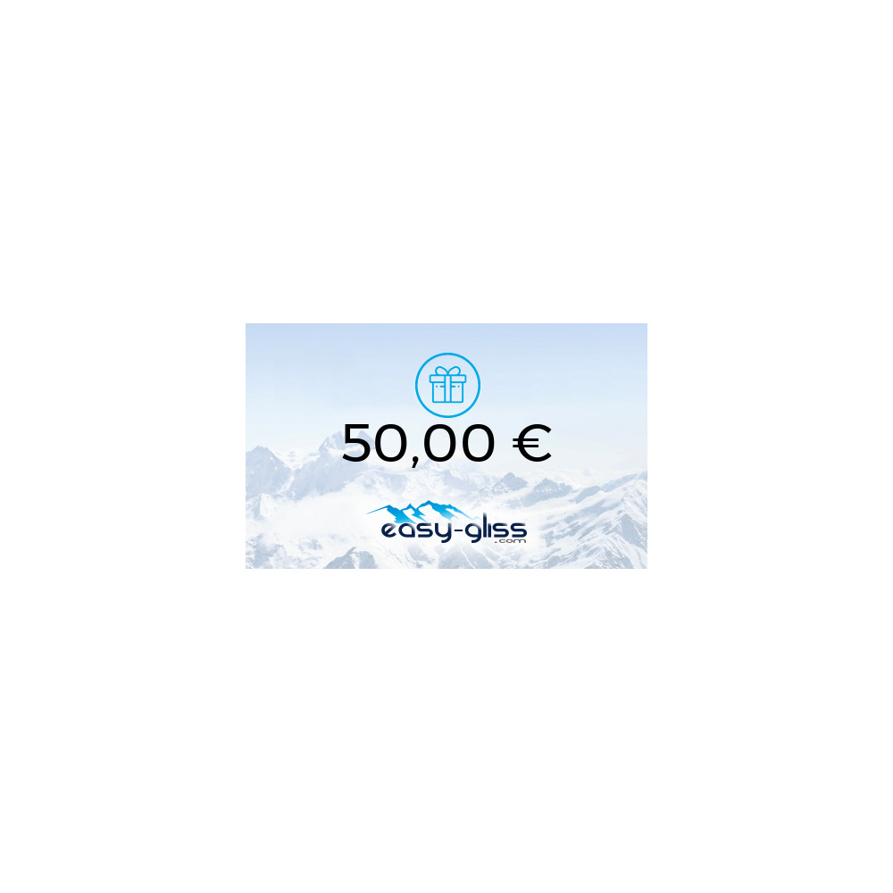 CARTE CADEAU EASY-GLISS 50€