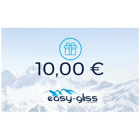CARTE CADEAU EASY-GLISS 10€