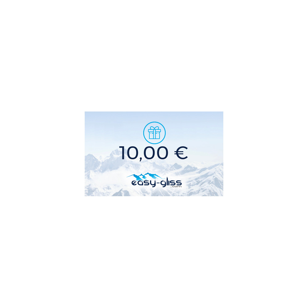 CARTE CADEAU EASY-GLISS 10€