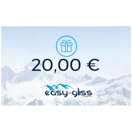 CARTE CADEAU EASY-GLISS 20€