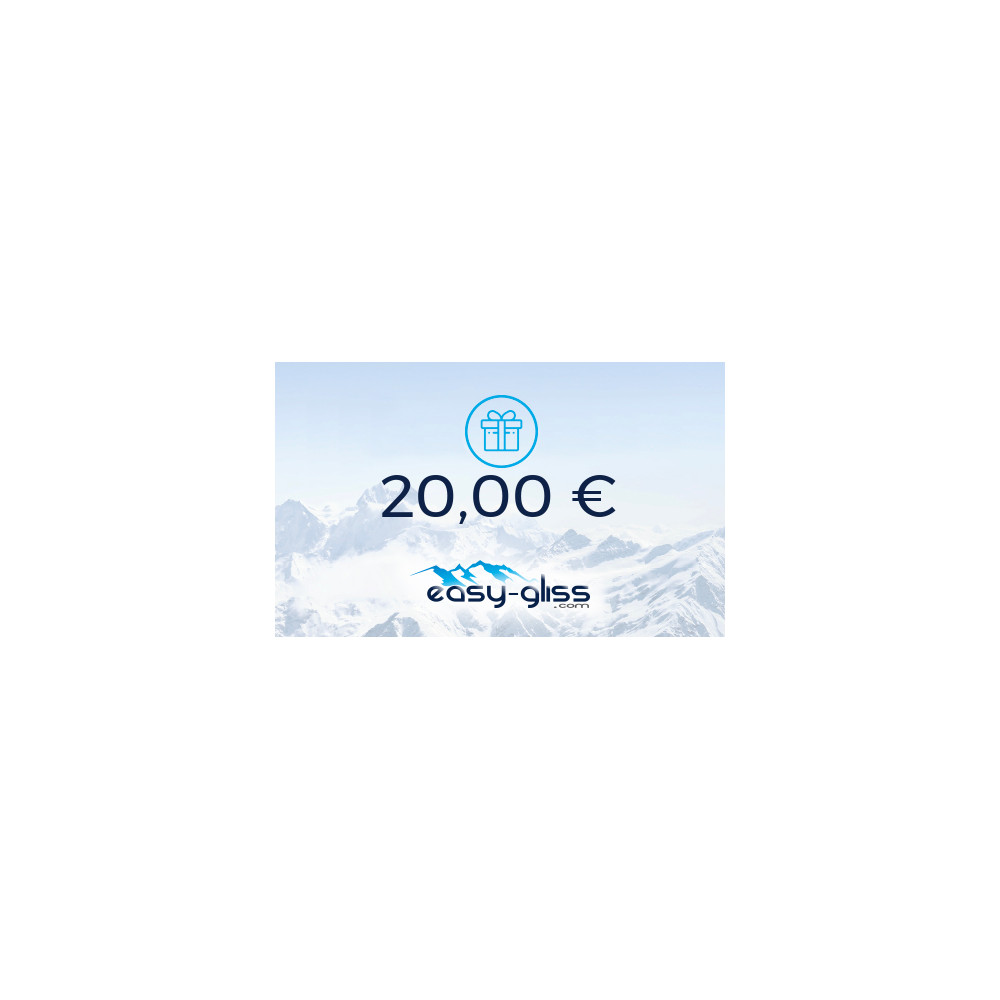 CARTE CADEAU EASY-GLISS 20€