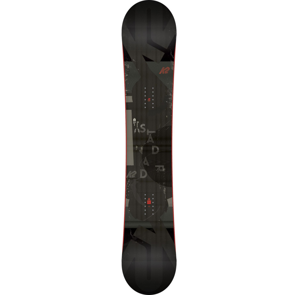 K2 SNOWBOARD STANDARD + FIXATION DE SNOWBOARD BATTLE BLACK Taille M