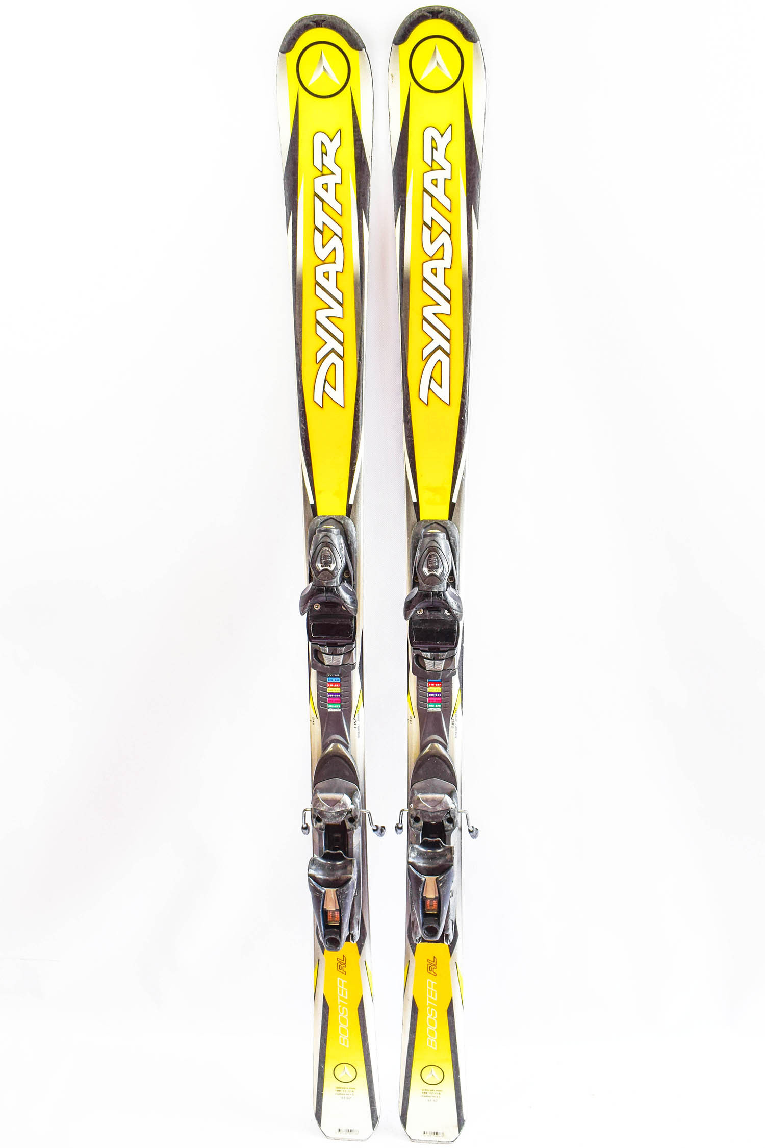 ski occasion DYNASTAR BOOSTER RL taille: 162 cm = 1 mètre 62 + fixations