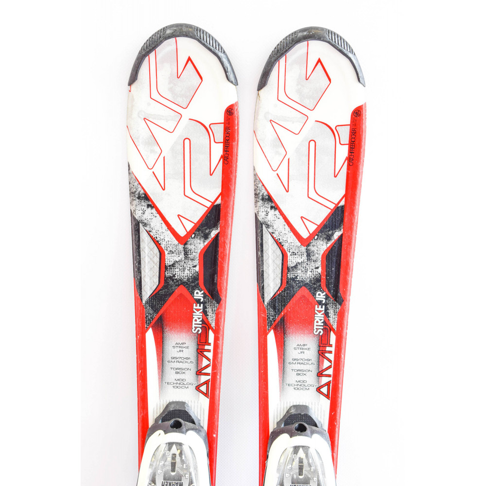 SKI AMP STRIKE JR + BINDUNGEN FASTRAK 4.5