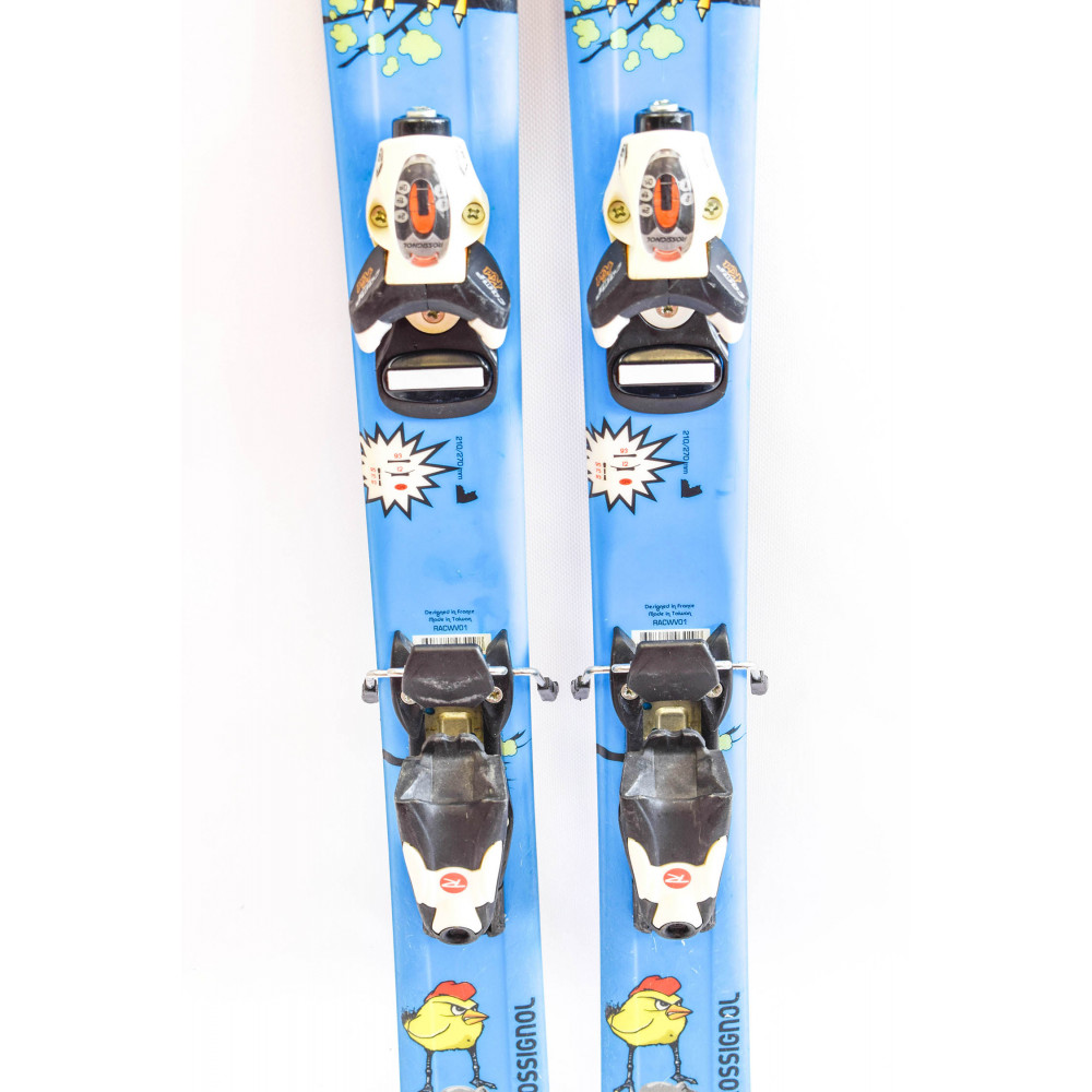 SKI ROOSTIE + BINDINGS COMP KID 2.5 OPEN