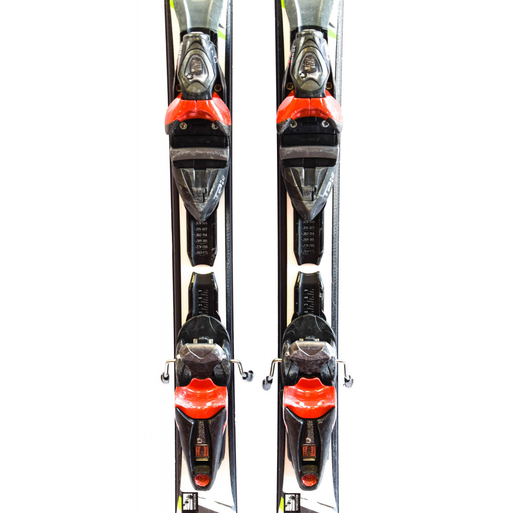 SKI ZS CARBON + FIX AXIUM 110 BLACK RED