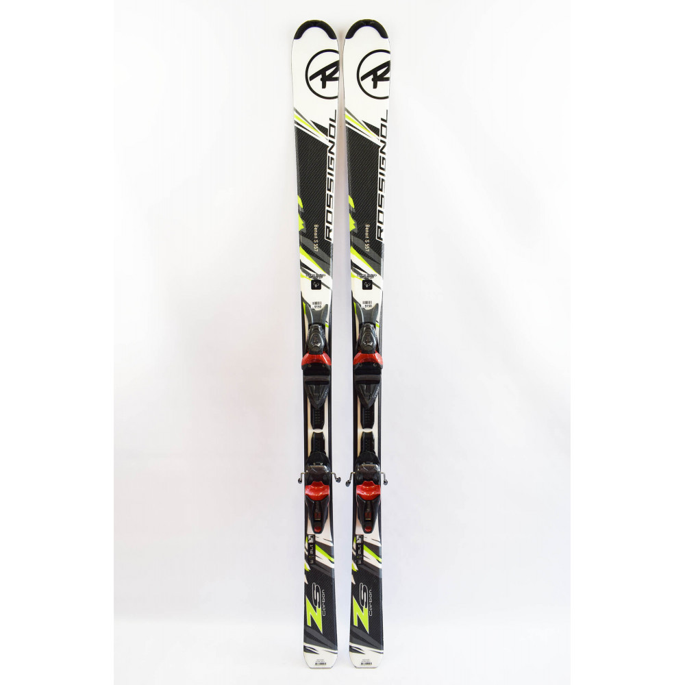 SKI ZS CARBON + FIX AXIUM 110 BLACK RED