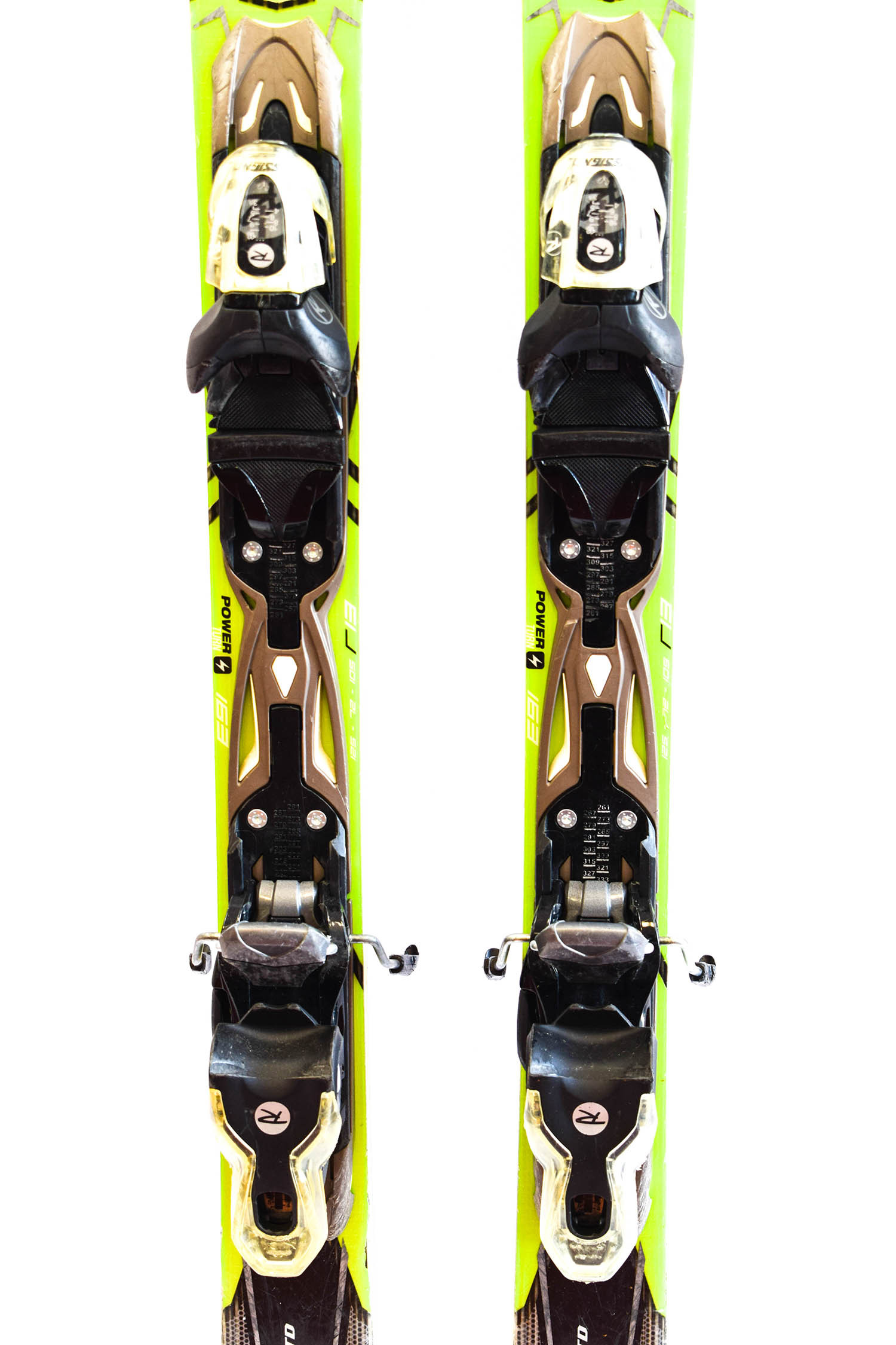 SKI D'OCCASION ROSSIGNOL PURSUIT 400 CARBON BLEU 2018 FIXATION KONECT