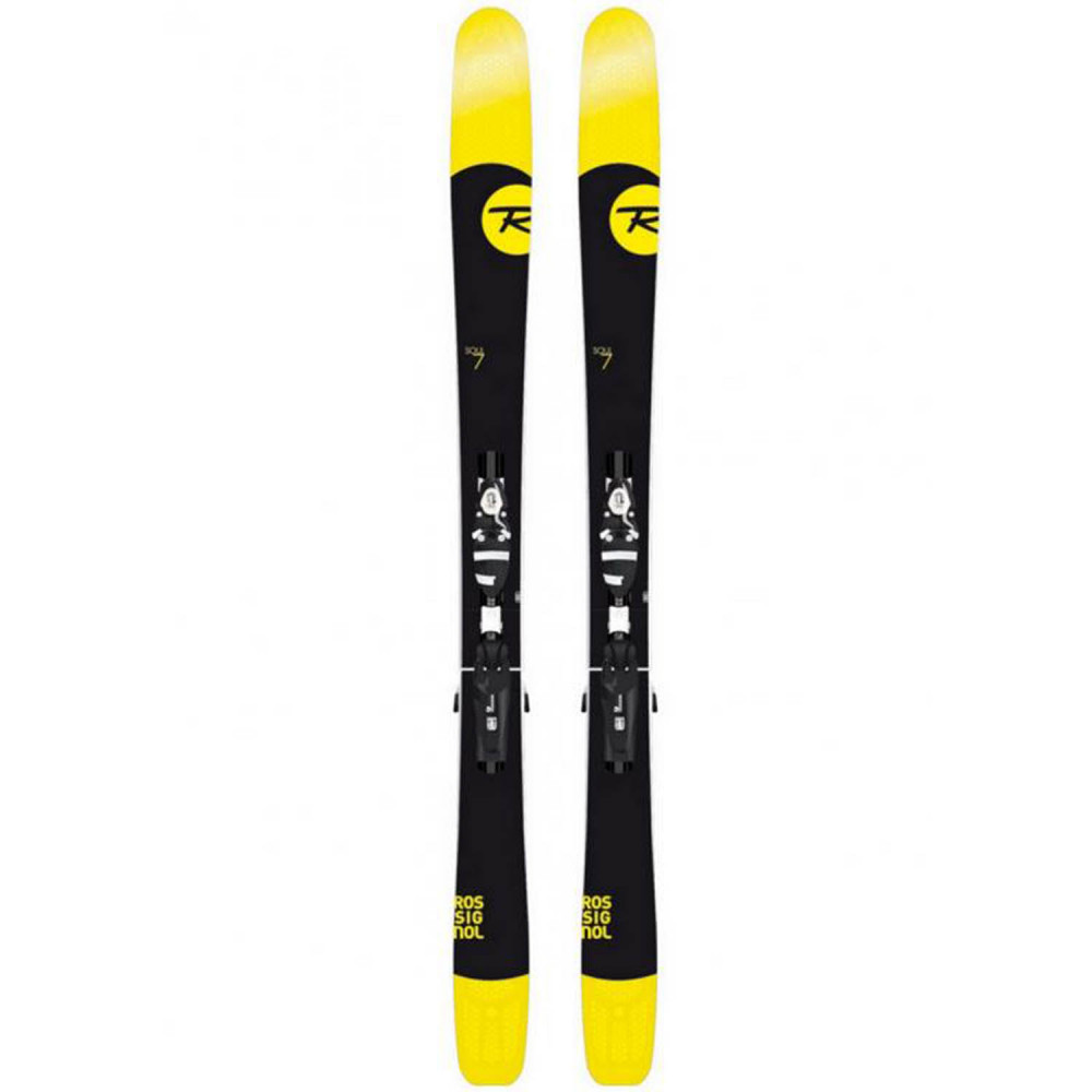 SKI SOUL 7 TPX + FIXATIONS ROSSIGNOL AXIUM120 TPI² B120 BLACK WHITE