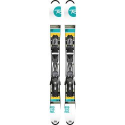 MINI SKI FREE ZB + FIXATIONS XPRESS 10 B83 BLACK/WHITE