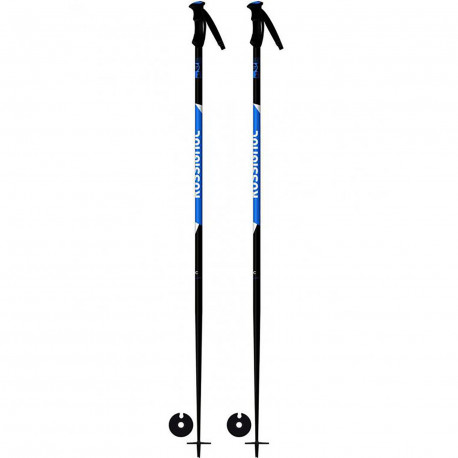 ROSSIGNOL BATONS DE SKI TACTIC BLACK/BLUE - Easy Gliss