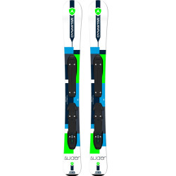 SKI SLIDER BABY + BINDINGS KID-X 4 B76 BLACK/WHITE