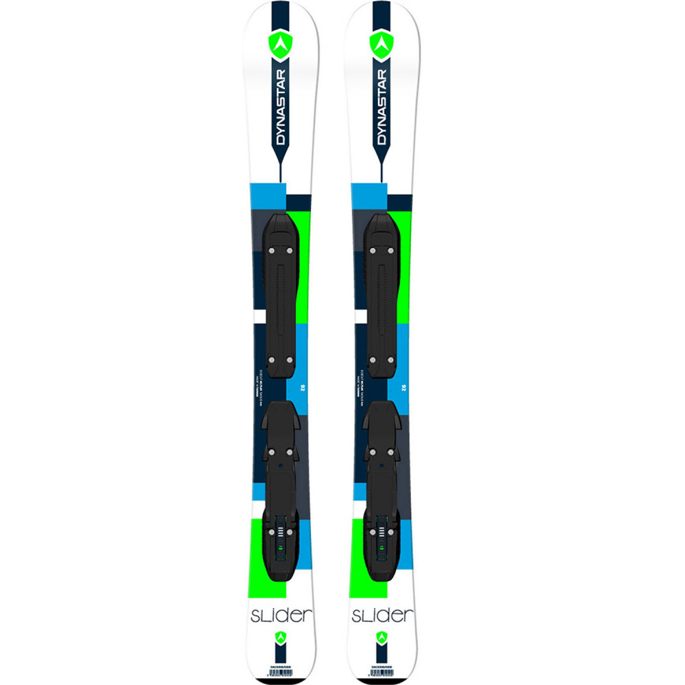 SKI SLIDER BABY + BINDINGS KID-X 4 B76 BLACK/WHITE