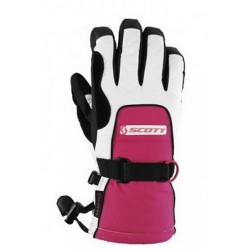 GLOVES SCOTTIE PINK WHITE