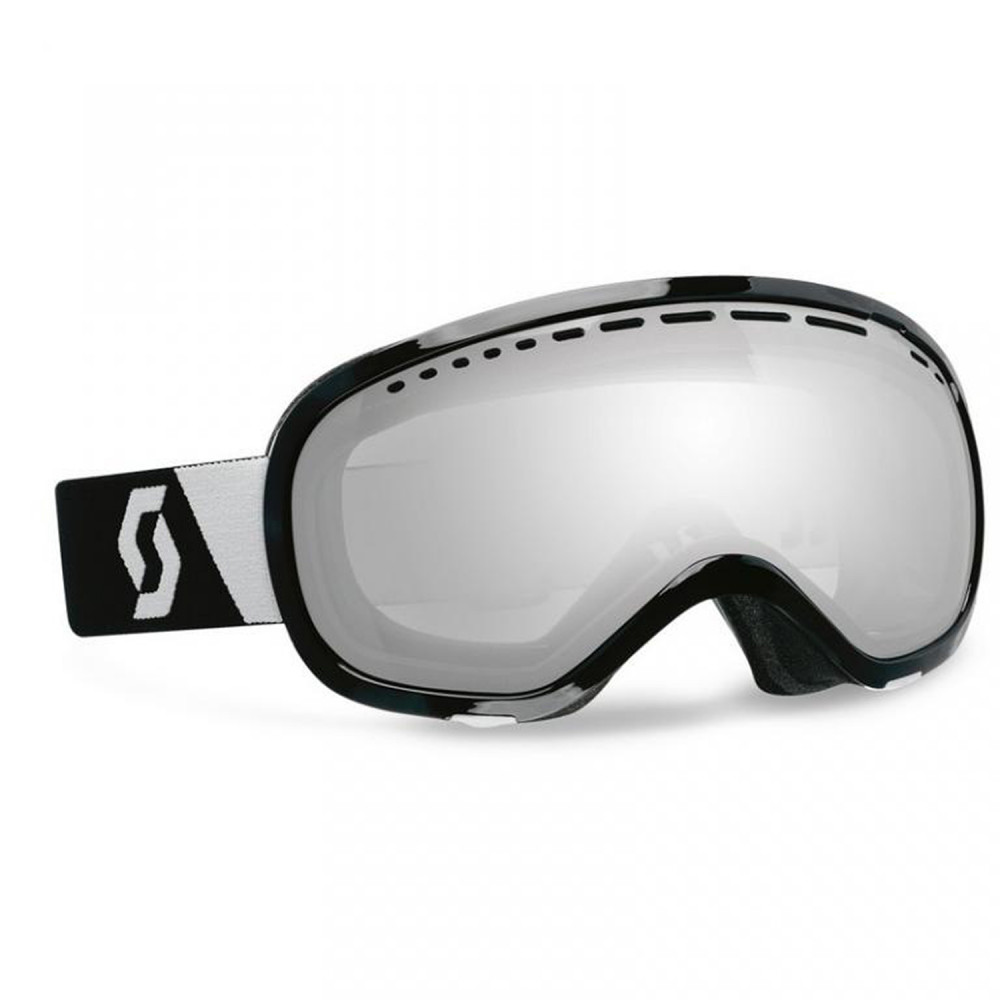 MASQUE DE SKI OFF GRID SILVER CHROME BLACK