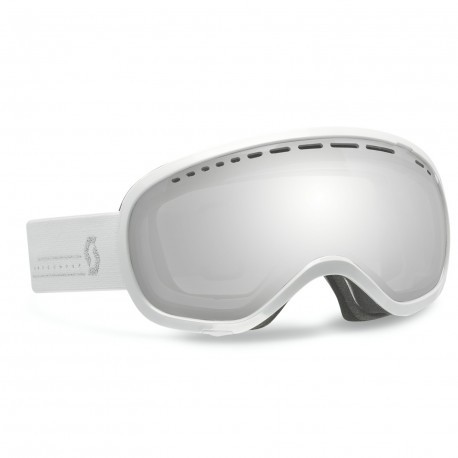 MASQUE DE SKI OFF GRID SILVER CHROME WHITE