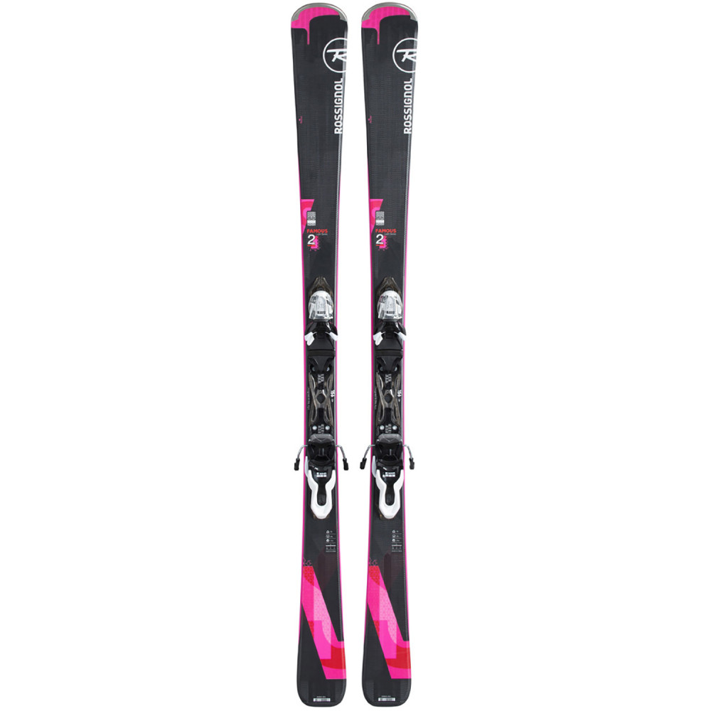 SKI FAMOUS 2 + FIXATIONS LOOK XPRESS W 10 B83 BLACK/NEUTRAL