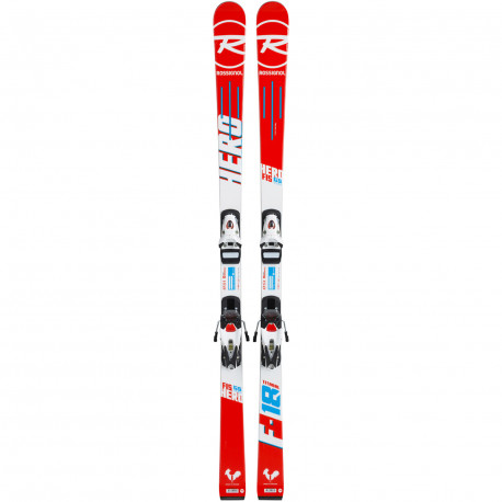 SKI HERO FIS GS PRO + FIXATIONS LOOK NX 7 JR B73 WHITE