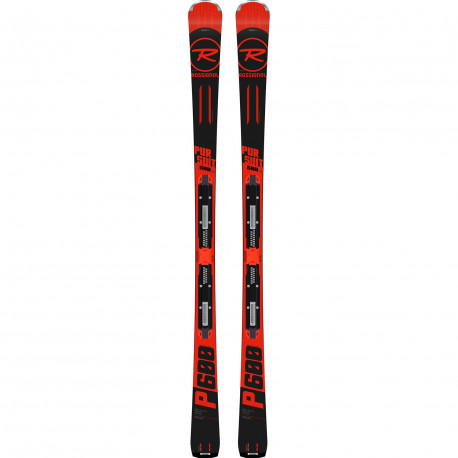 SKI PURSUIT 600 CAM + FIXATIONS NX 12 KONECT DUAL WTR B80 BLACK RED