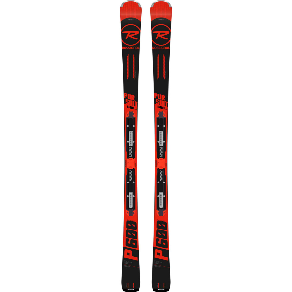 SKI PURSUIT 600 CAM + FIXATIONS NX 12 KONECT DUAL WTR B80 BLACK RED