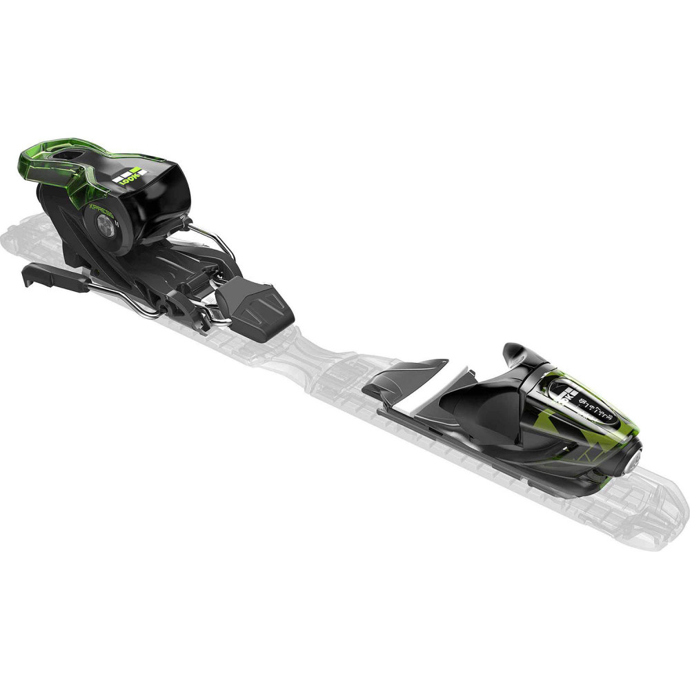 SKI SMASH 7 + FIXATIONS XPRESS 11 B93 BLACK GREEN