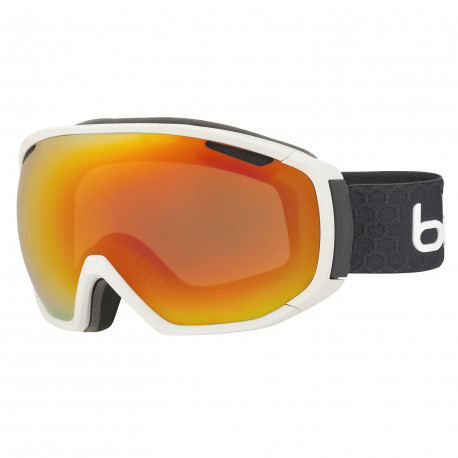 MASQUE DE SKI TSAR MATTE WHITE & GREY SUNRISE