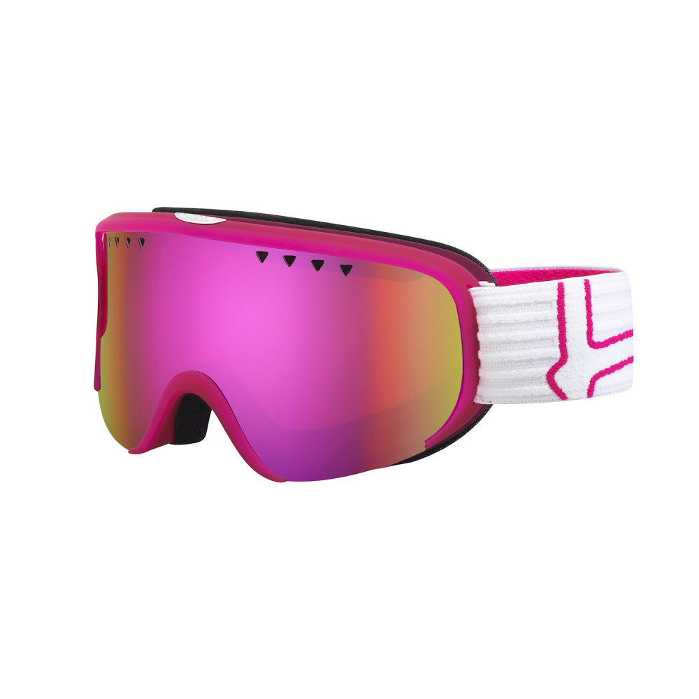 MASQUE DE SKI SCARLETT MATTE PINK & WHITE ROSE GOLD