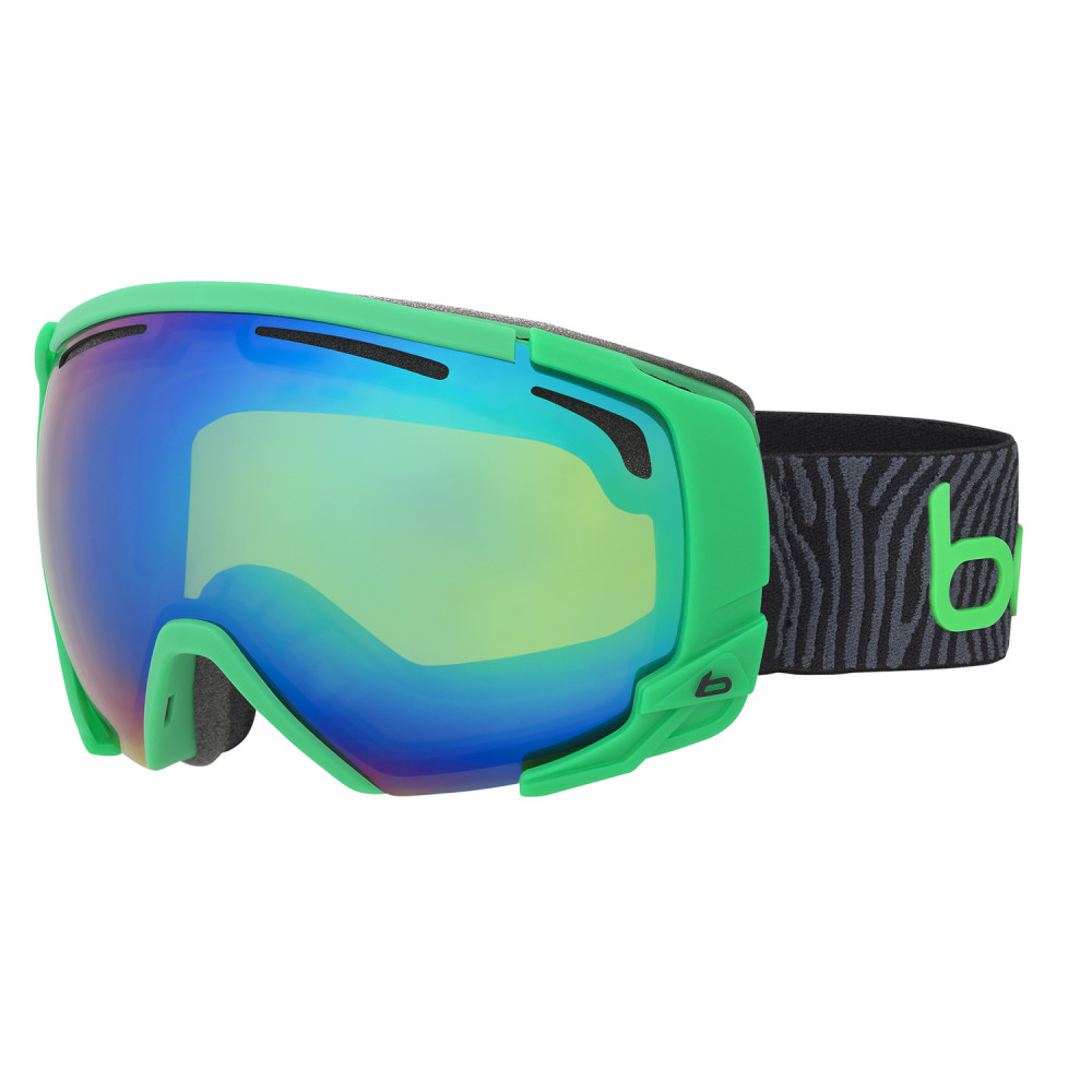 MASQUE DE SKI SUPREME OTG MATTE GREEN & BLACK EMRALD