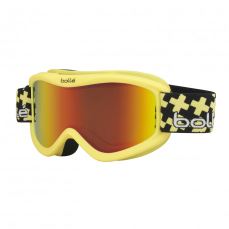 MASQUE DE SKI VOLT PLUS MATTE YELLOW CROSS SUNRISE MASQUE DE SKI VOLT PLUS MATTE YELLOW CROSS SUNRISE