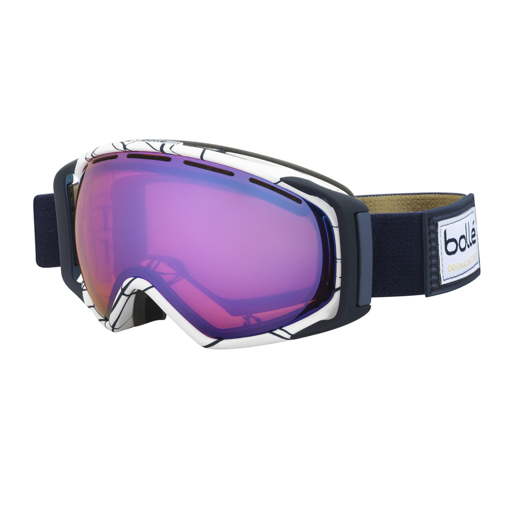 MASQUE DE SKI GRAVITY WHITE BLUE