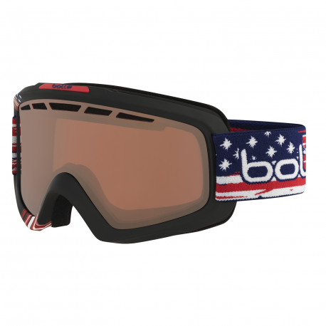 MASQUE DE SKI NOVA II MATTE USA LIMITED EDITION VERMILLON GUN