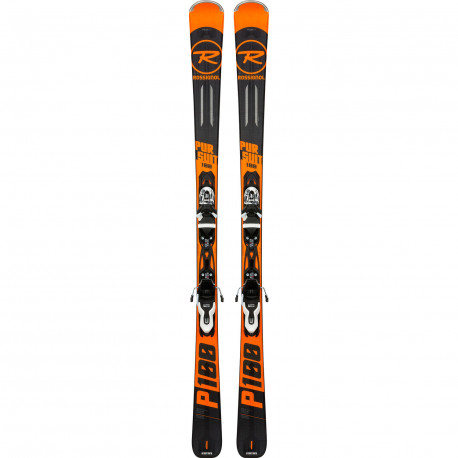 SKI PURSUIT 100 + FIXATIONS XPRESS 10 B83 BLACK WHITE