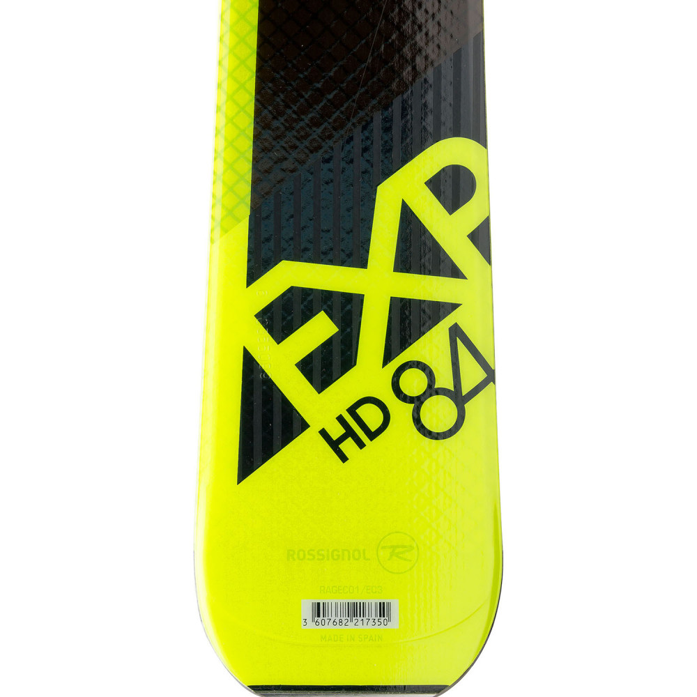 SKI EXPERIENCE 84 HD + FIXATIONS NX 12 KONECT DUAL WTR B90 BLACK YELLOW