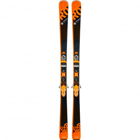 SKI EXPERIENCE 80 HD + FIXATIONS XPRESS 11 B83 BLACK ORANGE