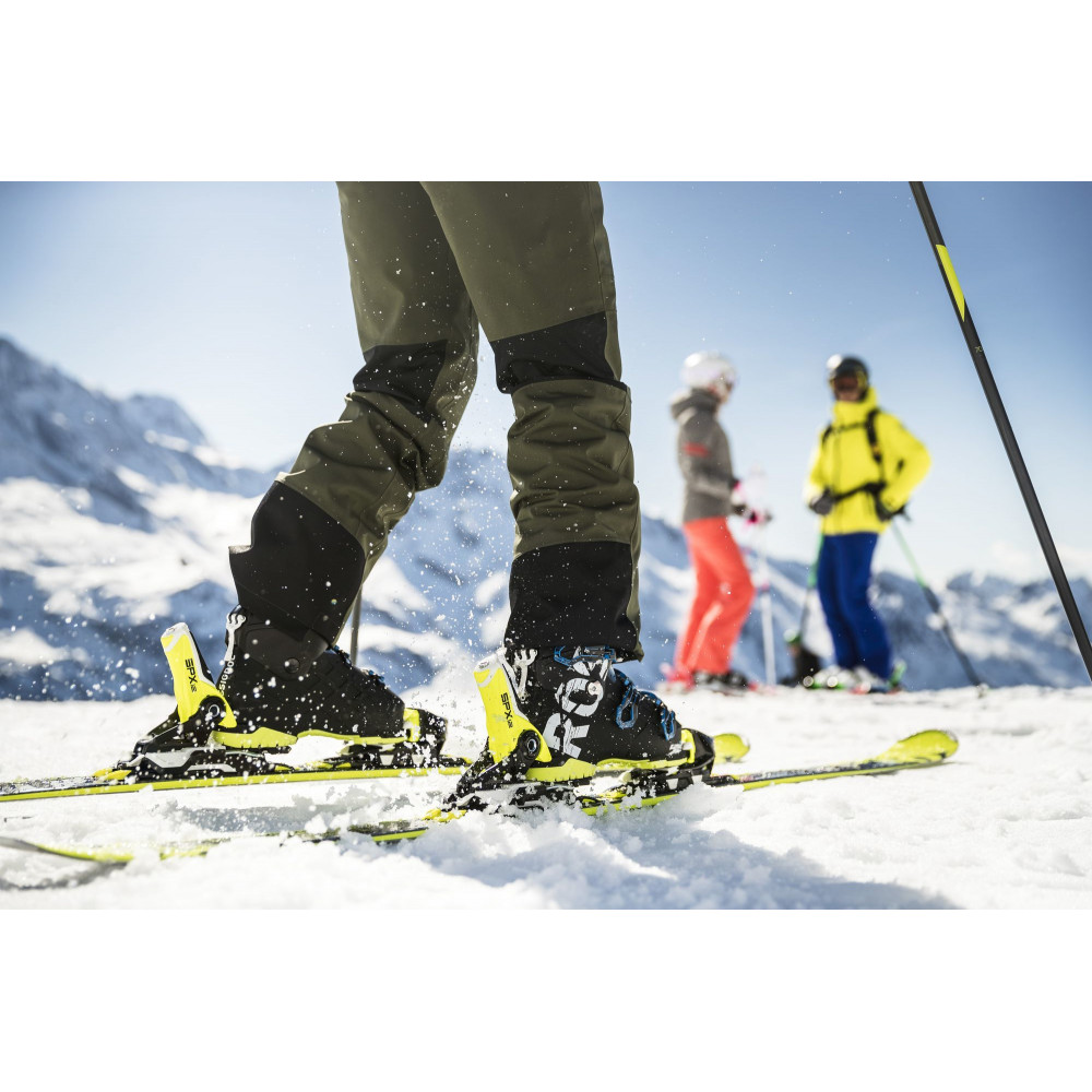 FIXATION DE SKI SPX 12 DUAL WTR B120 BLACK/YELLOW