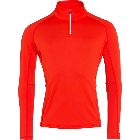 PULL CLASSIQUE 1/2 ZIP CRIMSON