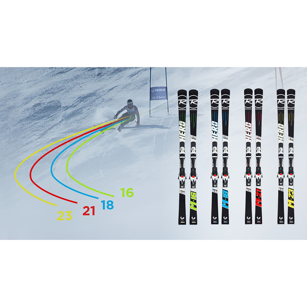 SKI HERO MASTER (R21 WC) + SPX 12 ROCKERFLEX WHITE ICON