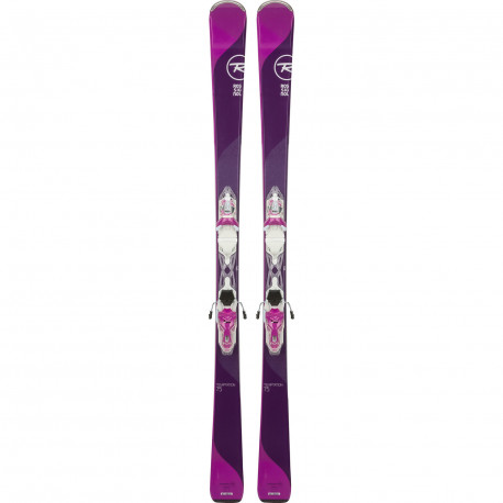 SKI TEMPTATION 75 + FIXATIONS XPRESS W 10 B83 WHITE PURPLE