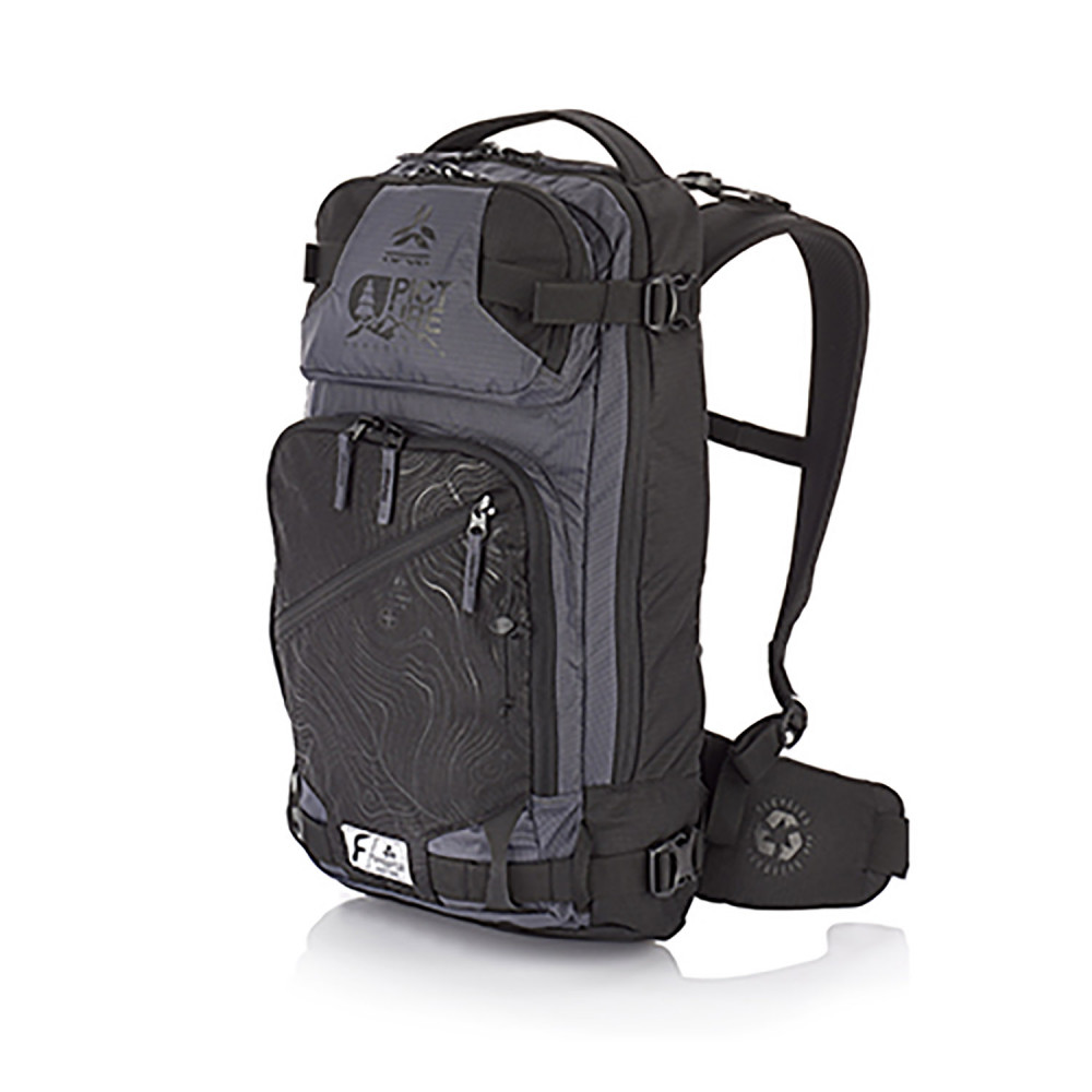 SAC A DOS TECHNIQUE PICTURE BACKPACK CALGARY 22 BLACK GREY