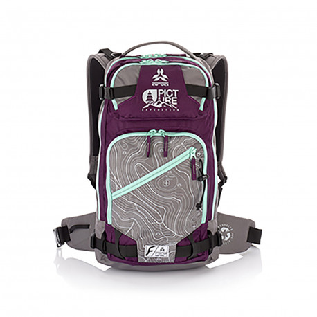 SAC A DOS TECHNIQUE PICTURE BACKPACK CALGARY 22 PURPLE GREY