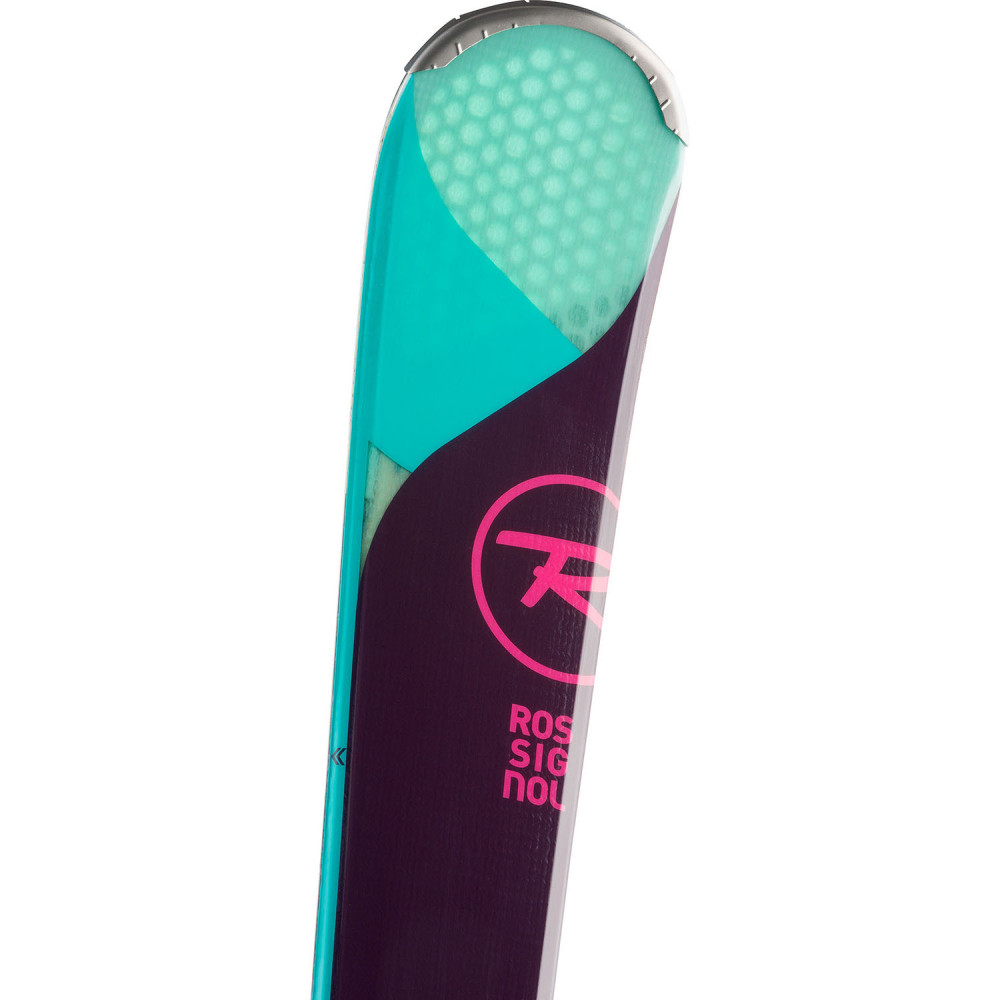 SKI TEMPTATION 77 + FIXATIONS XPRESS W 10 B83 WHITE TURQUOISE