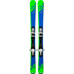 SKI EXPERIENCE PRO + FIXATIONS XPRESS JR 7 B83 BLACK WHITE