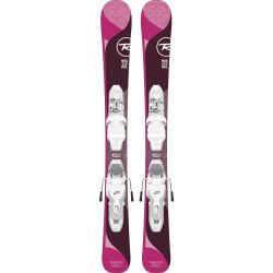 ESQUÍ TEMPTATION PRO + FIJACIONES XPRESS JR 7 B83 WHITE SILVER