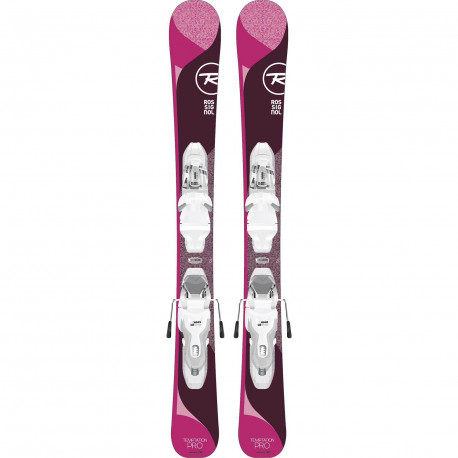 SKI TEMPTATION PRO + BINDINGS XPRESS JR 7 B83 WHITE SILVER SKI TEMPTATION PRO + BINDINGS XPRESS JR 7 B83 WHITE SILVER