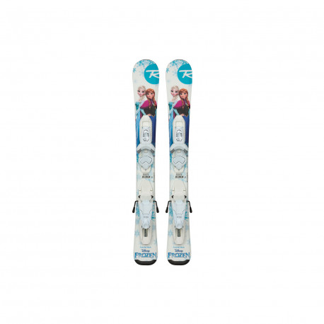 SKI FROZEN BABY + FIXATIONS KID-X 4 B76 WHITE/SILVER SKI FROZEN BABY + FIXATIONS KID-X 4 B76 WHITE/SILVER
