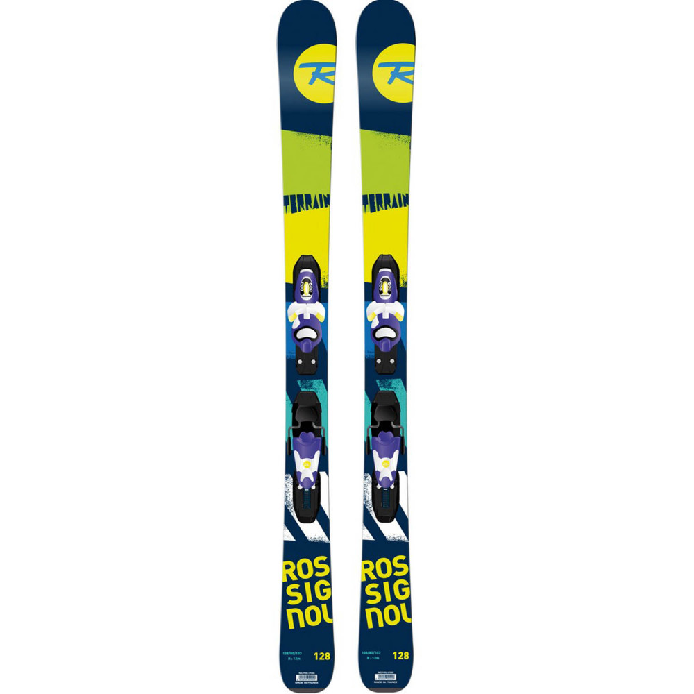 ESQUÍ TERRAIN BOY + FIJACIONES XPRESS JR 7 B83 BLUE YELLOW