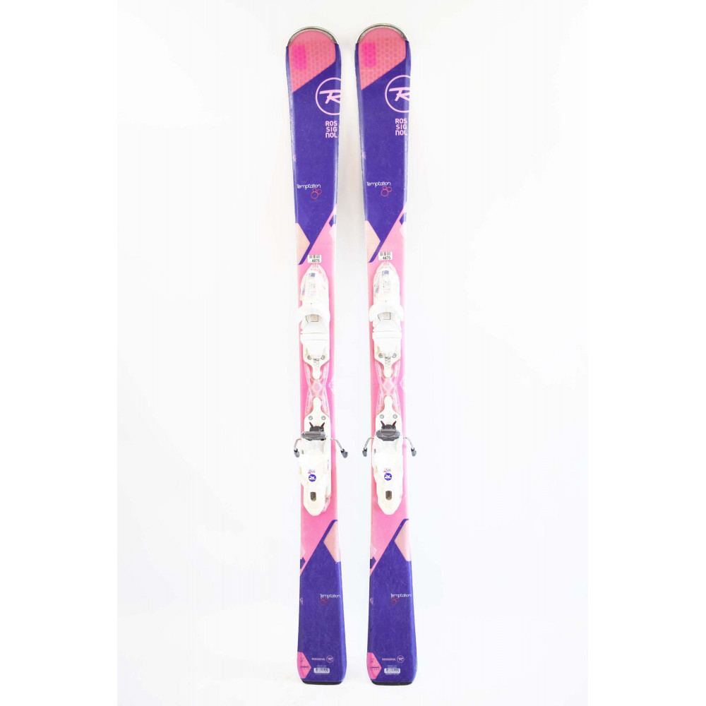 SKI TEMPTATION 80 + BINDINGS XELIUM 110 USED