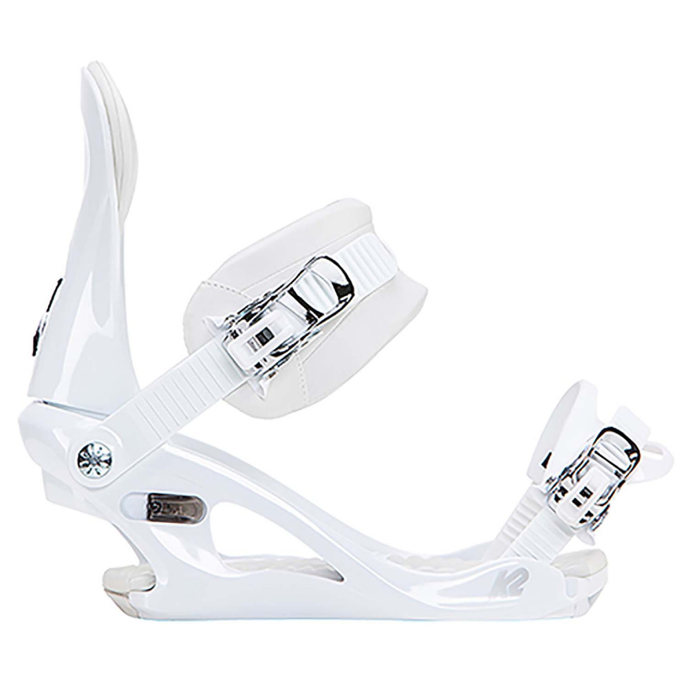 FIXATION DE SNOWBOARD CASSETTE WHITE