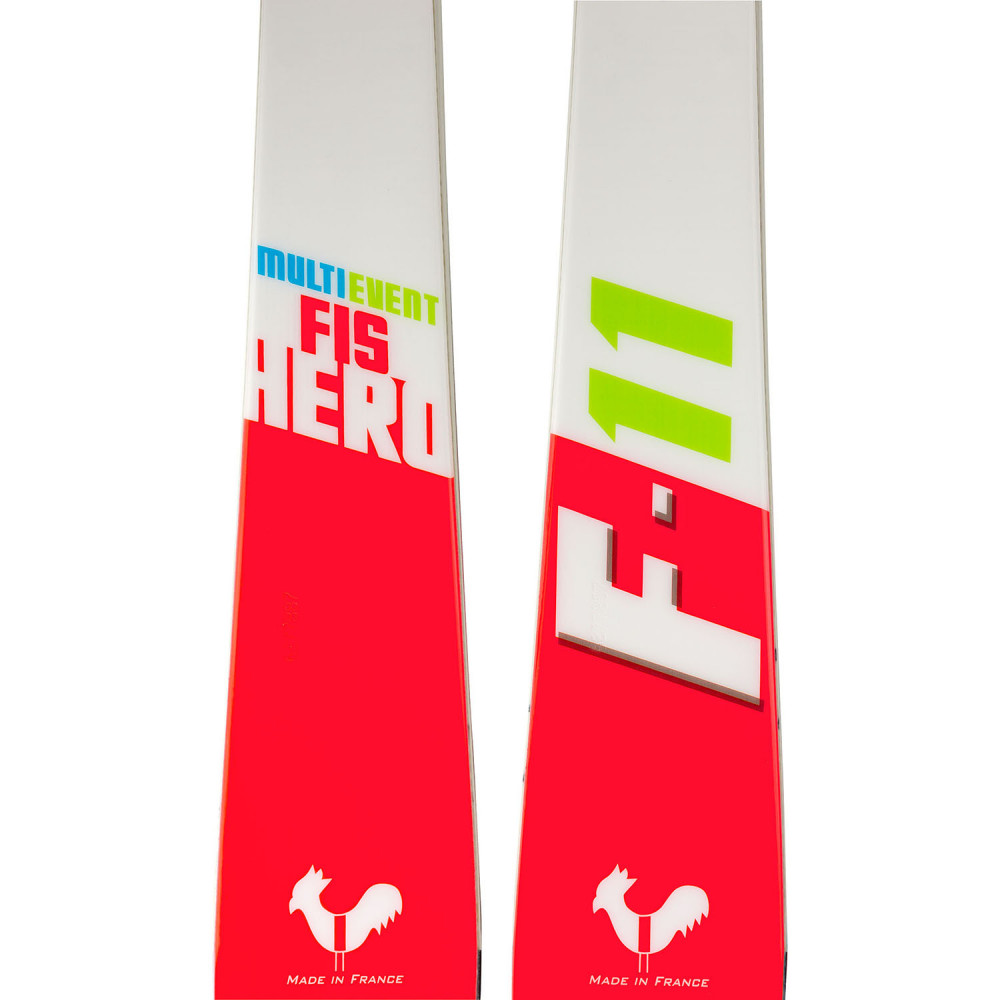 SKI HERO FIS MULTIEVENT OPEN + FIXATIONS NX JR 7 LIFTER B73 WHITE ICON